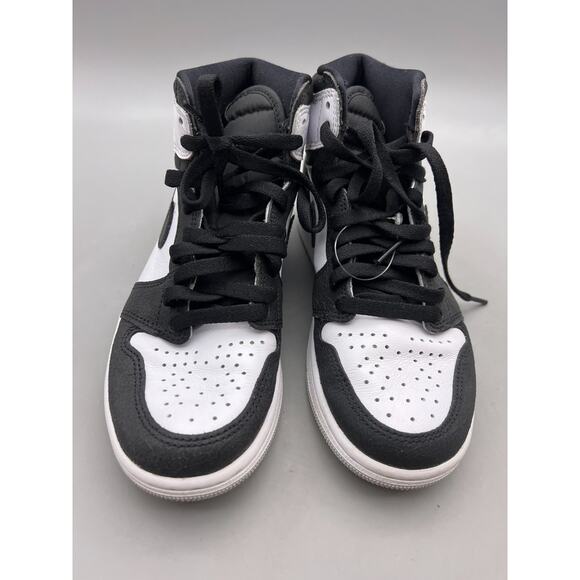 Nike Mens Air Jordan 1 555088-108 White Leather Lace Up Athletic Shoes Size 5 main image 5